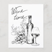 WEIN-PARTY FLYER (Vorne)