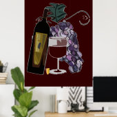Wein Poster (Heimbüro)