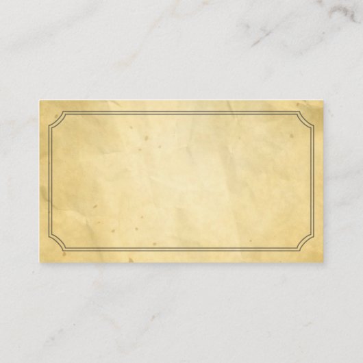 Wein-ProbierenSommelier Vintag Visitenkarte (Rückseite)