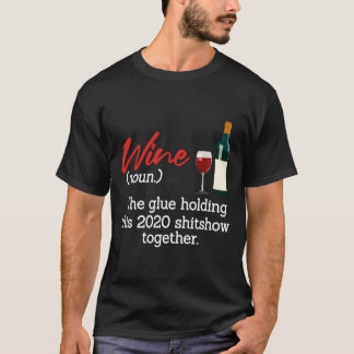 Wein-Pyjama für die Familie Mama T-Shirt