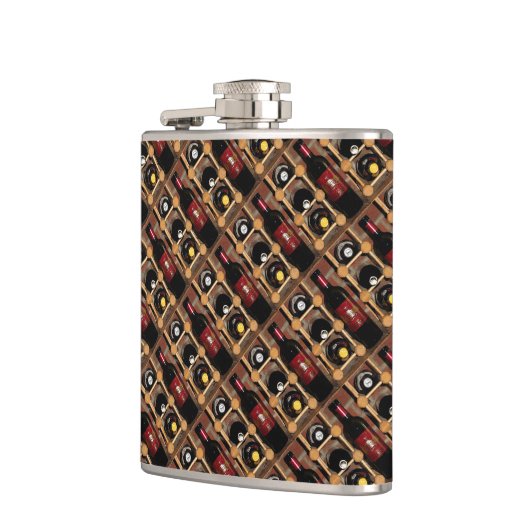 Wein-Rack Flachmann (Links)