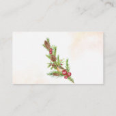 Wein Raffle Ticket Weihnachten Brautparty (Rückseite)