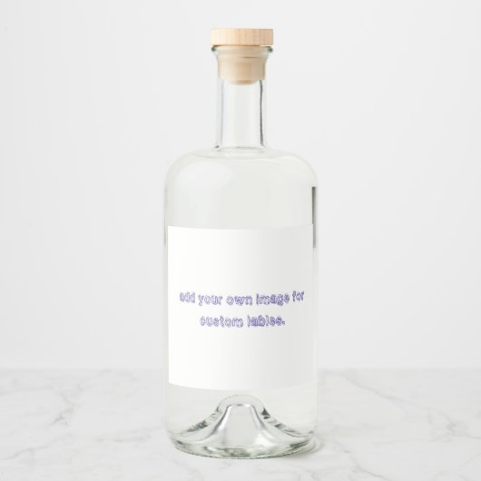 Wein-/Schaumwein/Bier/Wasser-Etikett (4" x 3,5") Alkoholflaschenetikett (Vorderseite)