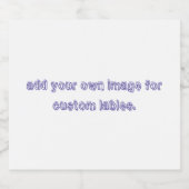 Wein-/Schaumwein/Bier/Wasser-Etikett (4" x 3,5") Schaumweinetikett (Einzelnes Label)