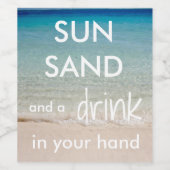 Wein-Schilder mit Zitat Weinetikett (Einzelnes Label)