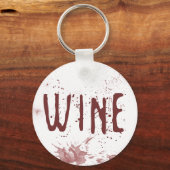 Wein Schlüsselanhänger (Vorderseite)