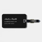 Wein schmeckte 2012 gepäckanhänger (Rückseite horizontal)