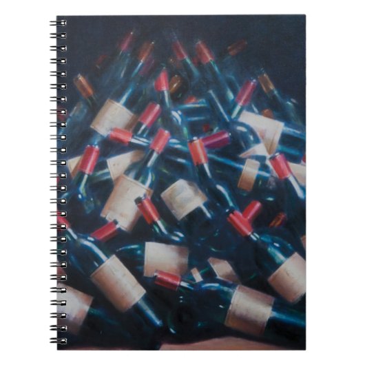 Wein schmeckte 2012 notizblock (Vorderseite)