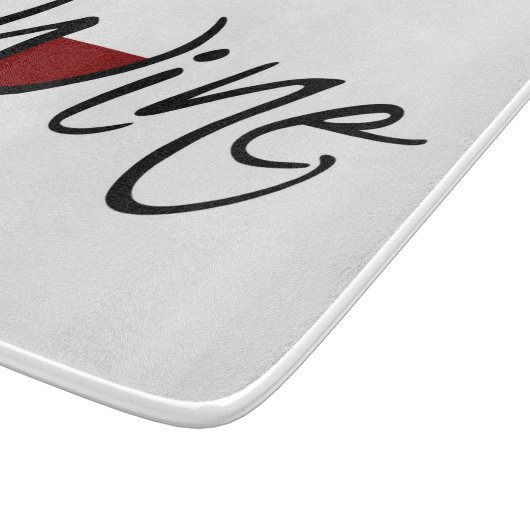 WEIN SCHNEIDEBRETT (Ecke)