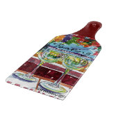 Wein-Schneidebrett Schneidebrett (Ecke)