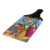 Wein-Schneidebrett Schneidebrett (Ecke)