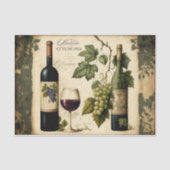 Wein Seidenpapier (Vorderseite)