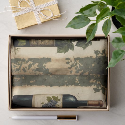 Wein Seidenpapier (Geschenk)