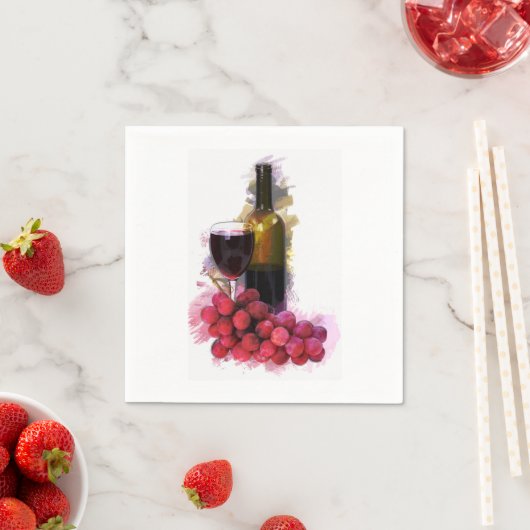 Wein Serviette (Beispiel)