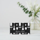Wein-Set Visitenkarte (Stehend Vorderseite)