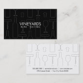 Wein-Set Visitenkarte (Vorne/Hinten)