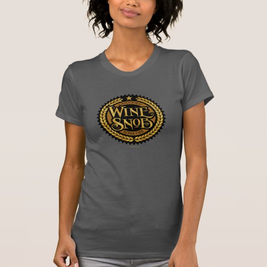 Wein Snob T-Shirt (Vorderseite)