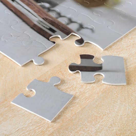 Wein Sommelier Wein Lover Flasche Traubendesign Puzzle (Seite)