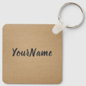 Wein Sommelier Wein Lover Flasche Traubendesign Schlüsselanhänger (Rückseite)