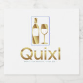 Wein & Sparkling Weinmarken Schaumweinetikett (Einzelnes Label)