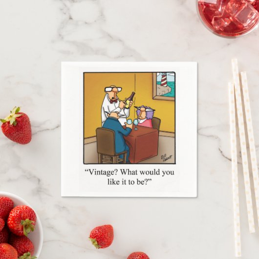 Wein Spaß Cocktail Party Napkins Serviette (Beispiel)