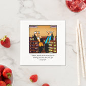 Wein Spaß Cocktail Party Napkins Serviette (Beispiel)