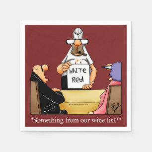 Wein Spaß Cocktail Party Napkins Serviette