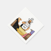 Wein Spaß Cocktail Party Napkins Serviette (Ecke)