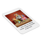 Wein Spaß Kühlschrank Magnet (Rechte Seite)