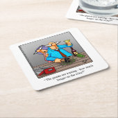 Wein Spaß Untersetzer Geschenk (angewinkelt)