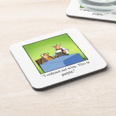 Wein Spaß Untersetzer Set (Linke Seite)