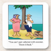 Wein Spaß Untersetzer Set (Vorderseite)