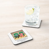 Wein Spaß Untersetzer Set (Rechte Seite)