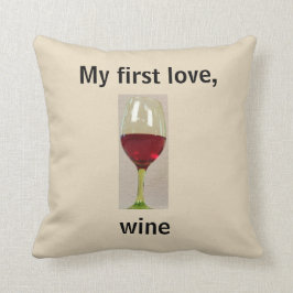 Wein-Spaßthrow-Kissen Kissen