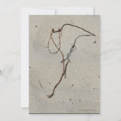 Wein/Stehender Felsen, Strand von Cannon, Oregon Karte (Vorderseite)