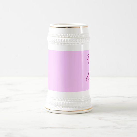 Wein Stein Bierglas (Mittel)