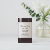 Wein Steward Wein Flasche Visitenkarte (Stehend Vorderseite)