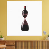Wein-Stundenglas-Leinwandkunst Leinwanddruck (Insitu (Wohnzimmer))