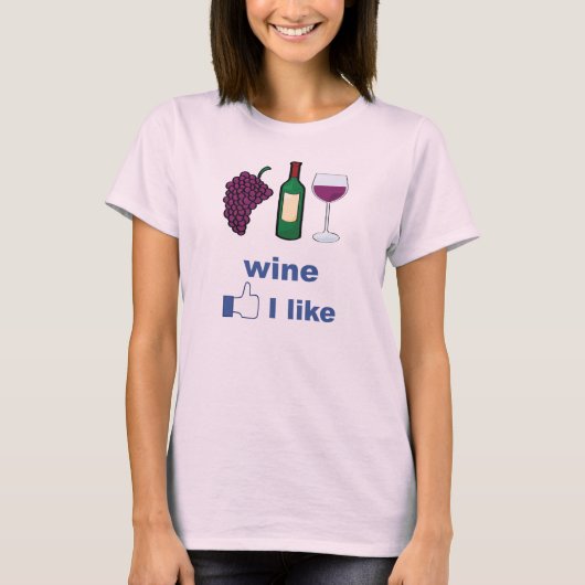 Wein T-Shirt (Vorderseite)