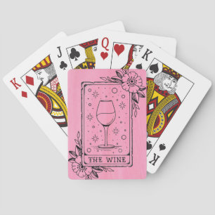 Wein-Tarotkarte Spielkarten