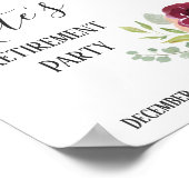 Wein Thema, Erwachsenes Party, Begrüßungszeichen Poster (Ecke)