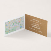 Wein & Trauben, Rustikaler Bar/Weinkeller, im Deta Visitenkarten (Innenseite)