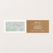 Wein & Trauben, Rustikaler Bar/Weinkeller, im Deta Visitenkarten (Innenseite Aufgefaltet)