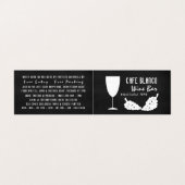 Wein & Trauben, Tafelwein Bar/Winzer, im Einzelnen Visitenkarten (Außenseite Aufgefaltet)