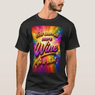 Wein trinken T-Shirt