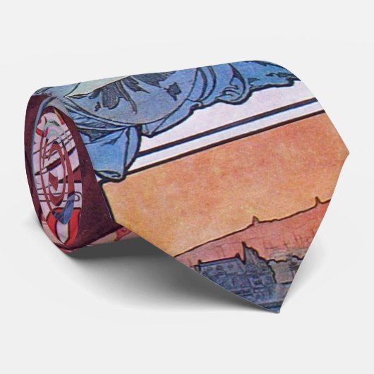 Wein trinkende Frauen Krawatte (Gerollt)