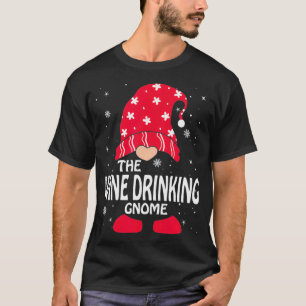 Wein trinkender Gnom passend zur Familie Gruppen-W T-Shirt