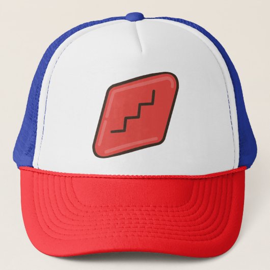 Wein Truckerkappe (Vorderseite)