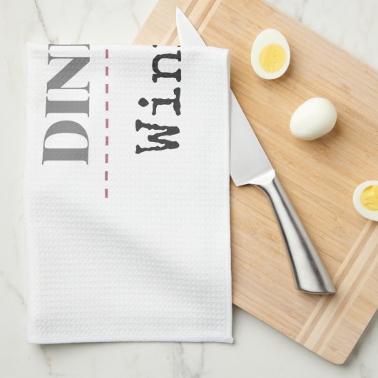 Wein-Tuch Küchentuch (Viertel Falte)