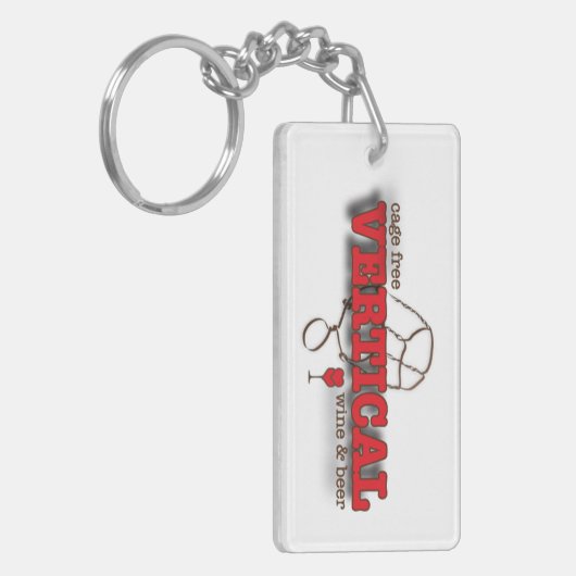 Wein u. Bier der Vertikale | Schlüsselanhänger (Vorderseite links)